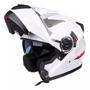 Imagem de Capacete Escamot Gladiator Branco C/ Viseira Solar 58 - Texx