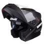 Imagem de Capacete Escamoteável Texx V3 Gladiator Preto Fosco Com Viseira Solar