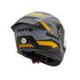 Imagem de Capacete Esportivo Bieffe B-12 Avant Cinza Moon Fosco Amarelo 62 (7899010537490)