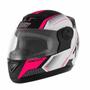 Imagem de Capacete Evolution 788 G6 Pro Series Tech Branco e Rosa Tamanho.56 Pro Tork - CAP-662RS