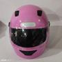 Imagem de Capacete Fechado Feminino Ebf Rox Casco Em Abs Cor Rosa