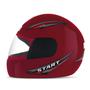 Imagem de Capacete Fechado Feminino Masculino Mixs Start Com Viseira Cristal Confortavel