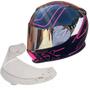 Imagem de Capacete Fechado Feminino X11 Revo Pro Tronix Rosa e  Preto