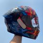 Imagem de Capacete Fechado Kyt Tt Course Magnet Gloss Brilhoso Azul 