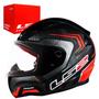 Imagem de Capacete Fechado Ls2 Ff353 Rapid Doom Preto Fosco/Vermelho