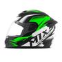 Imagem de Capacete Fechado Mixs Mx2 Storm Fosco Verde Tam. 56