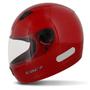 Imagem de Capacete Fechado Moto EBF 7 Solid Vermelho Brilhante