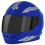 Imagem de Capacete Fechado Moto Masculino Feminino Pro Tork New Liberty Four Viseira Fumê Novo Seguro