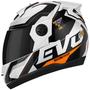 Imagem de Capacete Fechado Moto Pro Tork Masculino Feminino Unissex Evolution G8 Evo Solid 788 Viseira Fumê