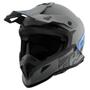 Imagem de Capacete Fechado Motocross Off Road Pro Tork Fast 788 Grey Fosco Esportivo