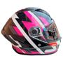 Imagem de Capacete Fechado Mt Stinger 2  Register B8 Preto Rosa Brilho