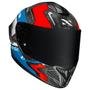 Imagem de Capacete Fechado Norisk Carbon R Rider Azul Branco