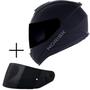 Imagem de Capacete Fechado Norisk Razor Preto Fosco com Viseira Fumê