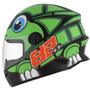 Imagem de Capacete Fechado Para Moto Masculino Feminino R8 Turtle Brilhante