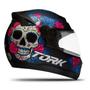 Imagem de Capacete Fechado Pro Tork Evolution G7 Mexican Skull Brilhante