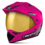 Imagem de Capacete Fechado Pro Tork Liberty Mx Pro Vision Vis. Dourada