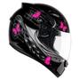 Imagem de Capacete Feminino Borboleta Novo EBF New Spark