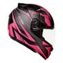 Imagem de Capacete Feminino Ebf Spark New Spark Flash Rosa Fosco Moto