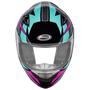 Imagem de Capacete Feminino Ebf Spark New Spark Flash Tifanny Brilhante Moto