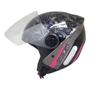 Imagem de Capacete Feminino Moto Ebf Aberto Spark Jet Floral