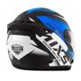 Imagem de Capacete Feminino Para Motociclista Fechado Pro Tork Mixs Mx2 Fokker Storm Fosco Tech Confortável