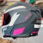 Imagem de Capacete Feminino X11 Revo Pro Eleven Rosa + Viseira Extra