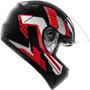 Imagem de Capacete Fly F-9 Match Preto / Vermelho