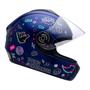 Imagem de Capacete FLY Young HG Live Azul Color Infantil