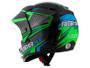 Imagem de Capacete Frontier Air Mixs Branco Verde e Azul 58