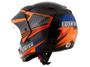 Imagem de Capacete Frontier Air Mixs Preto Laranja e Azul 60