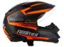 Imagem de Capacete Frontier Air Mixs Preto Laranja e Azul 60