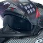 Imagem de Capacete fw3 gt rancing carbon carbono black óculos interno