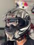 Imagem de Capacete Fw3 Gtx Fox Grafite Com Óculos Interno