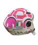 Imagem de Capacete fw3 tartaruga rosa e branco turtle moto aberto qualidade premium top xopenx pink & white