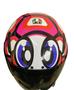 Imagem de Capacete fw3 tartaruga rosa e preto turtle moto aberto qualidade premium top xopenx pink & black