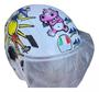 Imagem de Capacete fw3 zoo animals moto aberto personalizado qualidade top adesivado premium animais