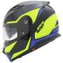 Imagem de Capacete Givi 50.5 Iron Preto/Amarelo/Azul