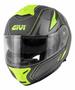 Imagem de Capacete givi x21 shiver preto titanium amarelo fosco