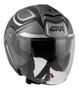 Imagem de Capacete givi x22 planet hyper preto cinza prata fosco