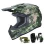 Imagem de Capacete GLX GX623 DOT Kids Youth ATV Off-Road Camuflage