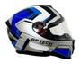 Imagem de Capacete GP TECH ULTRA Fusion V2 SV - Preto com Azul