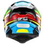 Imagem de Capacete gp tech v128 flag com viseira solar