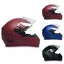 Imagem de Capacete Gt Classic Fw3 Masculino e Feminino Com Viseira Transparente 2.5mm E Abertura Em Dois Estágios