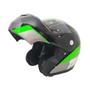 Imagem de Capacete Helt Hippo Gray Preto Verde