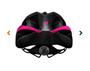 Imagem de Capacete High One Win mtb  com Sinalizador preto/rosa  T- M 55-58cm