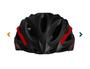 Imagem de Capacete High One Win mtb  com Sinalizador preto/vermelho  T- M 55-58cm