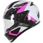 Imagem de Capacete HJC C10 Tins - Branco/Cinza/Preto/Rosa