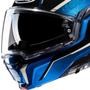 Imagem de Capacete Hjc i100 180 Articulado Lorix Preto Azul Branco