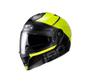Capacete Hjc I90 May Preto E Verde 63 F016 Imagem de Capacete Hjc I90 May Preto E Verde 63 F016