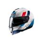 Imagem de Capacete Hjc I90 Syrex Branco, Azul E Vermelho 58